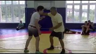 Вольная борьба. Защита (контр )от перевода в партер freestyle wrestling training
