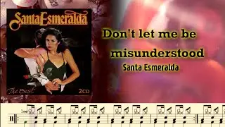 Don't let me be misunderstood (오해하지마세요) - Santa Esmeralda. 플라멩코 춤(스페인어 : flamenco). drum cover.