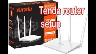Tenda F3  Tenda Wifi Router Full Setup