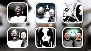 Dvloper All Games In Granny Atmosphere Full Gameplay | Granny Chapters 1-3 Vs Slendrina Games