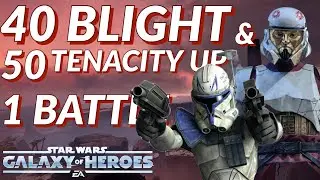 Galactic Conquest Sector 4 Hard - Hint Of Menace & Endure - 2 Feats, 1 Battle | SWGoH