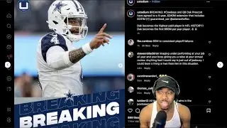 BigR reacts to DAK PRESCOTT extension: Cowboys making him highest-paid player in history!!
