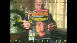 FANGORIA TV COMMERCIAL - The Tall Man sells Fangoria magazines out of a casket in his mortuary
