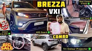 2024 Brezza Vxi Modification ✅ Brezza Vxi To Top Modified ✅ Brezza Modified With Price