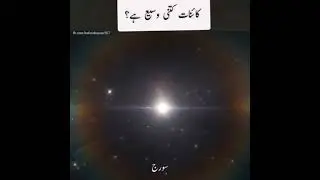 Realise the vastness of the universe