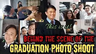 BEHIND THE SCENE OF MY PHOTO SHOOT (Graduation Photo Shoot) with Touch and Print Digitography.