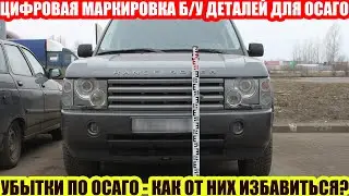 ОСАГО: ЦИФРОВАЯ МАРКИРОВКА Б/У ДЕТАЛЕЙ//БОРЬБА ФИНУПА С ВЗЫСКАНИЕМ УБЫТКОВ