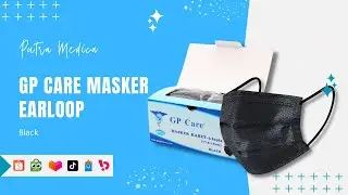 Unboxing GP Care Masker Earloop Black