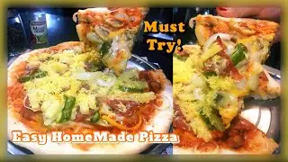 HOMEMADE PIZZA HUT CRUST LIKE RECIPE | PIZZA CRUST RECIPE |SimplydonaVlogs♥️