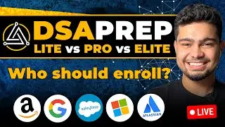 DSA Pre LITE vs PRO vs ELITE | Which one to buy? | BCA / MCA / BTech / No Degree