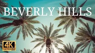 BEVERLY HILLS , California , USA 4K Cinematic City Tour | Flying Over Beverly  Hills