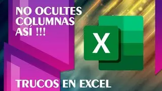 No ocultes columnas así !Mejor hazlo así