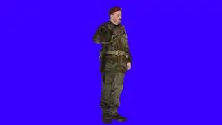 british commando salute animated left chroma