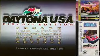 Daytona USA Championship Circuit Edition Options Menu Music Soundtrack [real hardware]