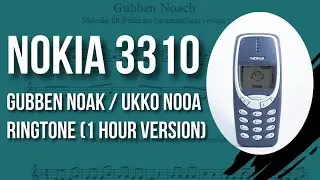 Nokia 3310 - Gubben Noak / Ukko Nooa Ringtone (1 hour)