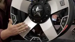 KMC XD775 Rockstar Black & Machined Finish