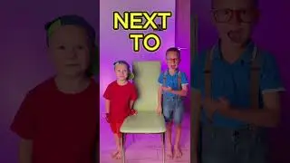 PREPOSITIONS Game with a CHAIR — Super Fun for KIDS 🪑 
