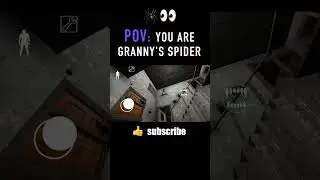 Is this what the world looks like as Granny's spider? 🕷️👀 #shorts #granny #granny3