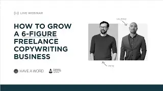 How to grow a 6-figure freelance copywriting business (with Valerio Puggioni)