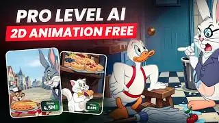 Best AI Animation Generator Free | Create AI 2D Animation (Full Veo 3 Animation Tutorial)