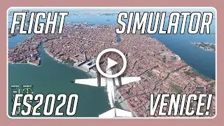MS Flight Simulator 2020 Beechcraft King Air 350i Test Flight in Venice!