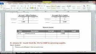 Posting Journal Entries to Genreal Journal-Part_1.avi