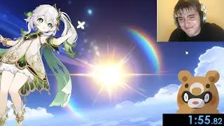 Nahida Wish Speedrun Glitchless Any% (1:55)