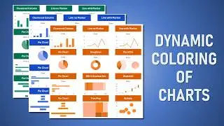 Excel Charts: Data Sets, Color Schemes, and Slicers | Excel Visualization, Dashboards and Task Lists