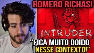 CELLBIT REAGINDO A ANIMAÇÃO DO ROMERO RICHAS | MINECRAFT QSMP