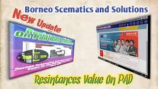 fitur terbaru borneo scematics and hardware solutions || resintance value on pad