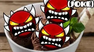 Geometry Dash: How To Make An Extreme Demon (JOKE)