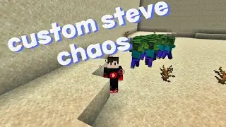 Custom steve chaos в майнкрафт на сервере cristalix