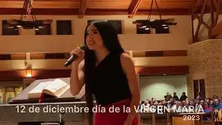 cantando y celebrando a la virgen María #danzas #12dediciembre