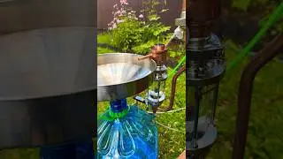 Перегон браги для моего любимого застольного сахарного самогона на солодовой дробине)