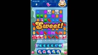 Gameplay Candy Crush Saga Level 2773 Get 3 Stars, 15 Moves Completed