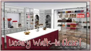 👠Luxury Walk-In Closet | SIMS 4 ROOMBUILD