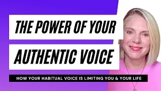 Why your authentic voice will change your life.#speakercoach #speaker #publicspeaking #voicecoaching