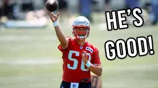 Mac Jones First Practice Reaction!
