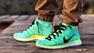 Nike Free Flyknit Chukka QS " MAGISTA " + On Feet HD