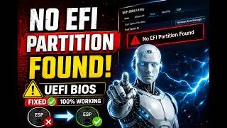 NO EFI SYSTEM PARTITION WAS FOUND IN UBUNTU | SOLUTION UEFI BIOS