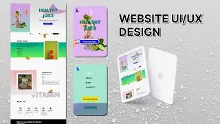 Fruit Juice Website Design - Tutorial