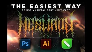 Metal Font Tutorial - Meswady