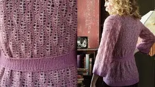 #25 Kimono Style Cardi, Vogue Knitting Crochet 2013 Special Collector's Issue