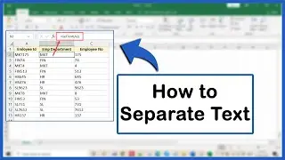 How To Separate Text In Excel (Ways To Split Text By Delimiter In Excel)
