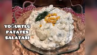 PATATES Sevenlerin Bayılacağı Nefis “YOĞURTLU PATATES SALATASI “ Tarifi 😍🤤