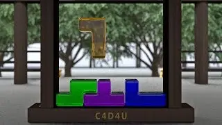 SOFTBODY TETRIS V14 😃 ❤️ C4D4U