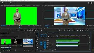 How to Remove Green Screen in Adobe Premiere cc (Chroma Key, Remove Background) Tutorial