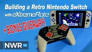 Building A Retro Nintendo Switch using eXtremeRate Custom Faceplates