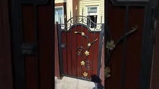 Кованная калитка своими руками!