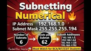 Subnetting in Cisco Packet Tracer | Subnetting Tutorials😲